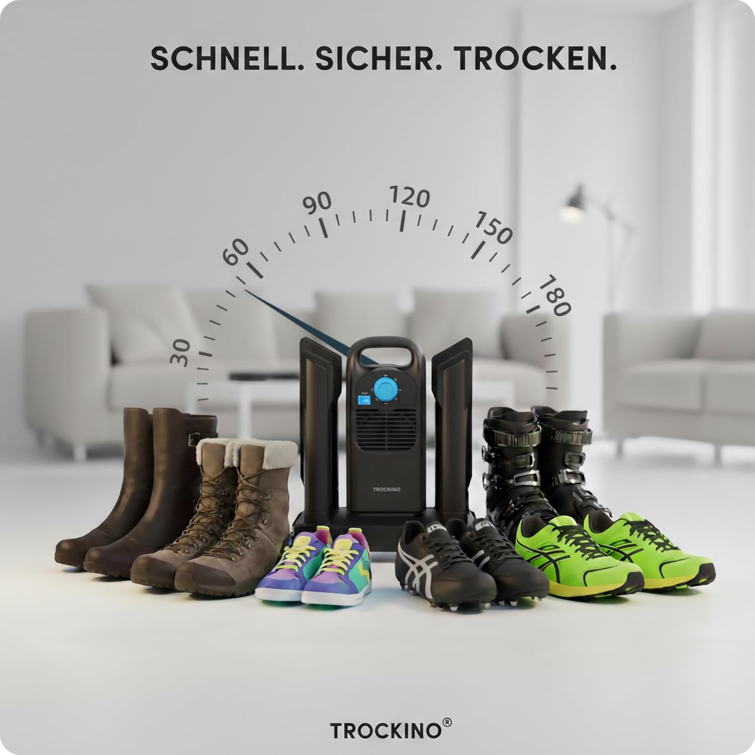 Elektrischer Schuhtrockner