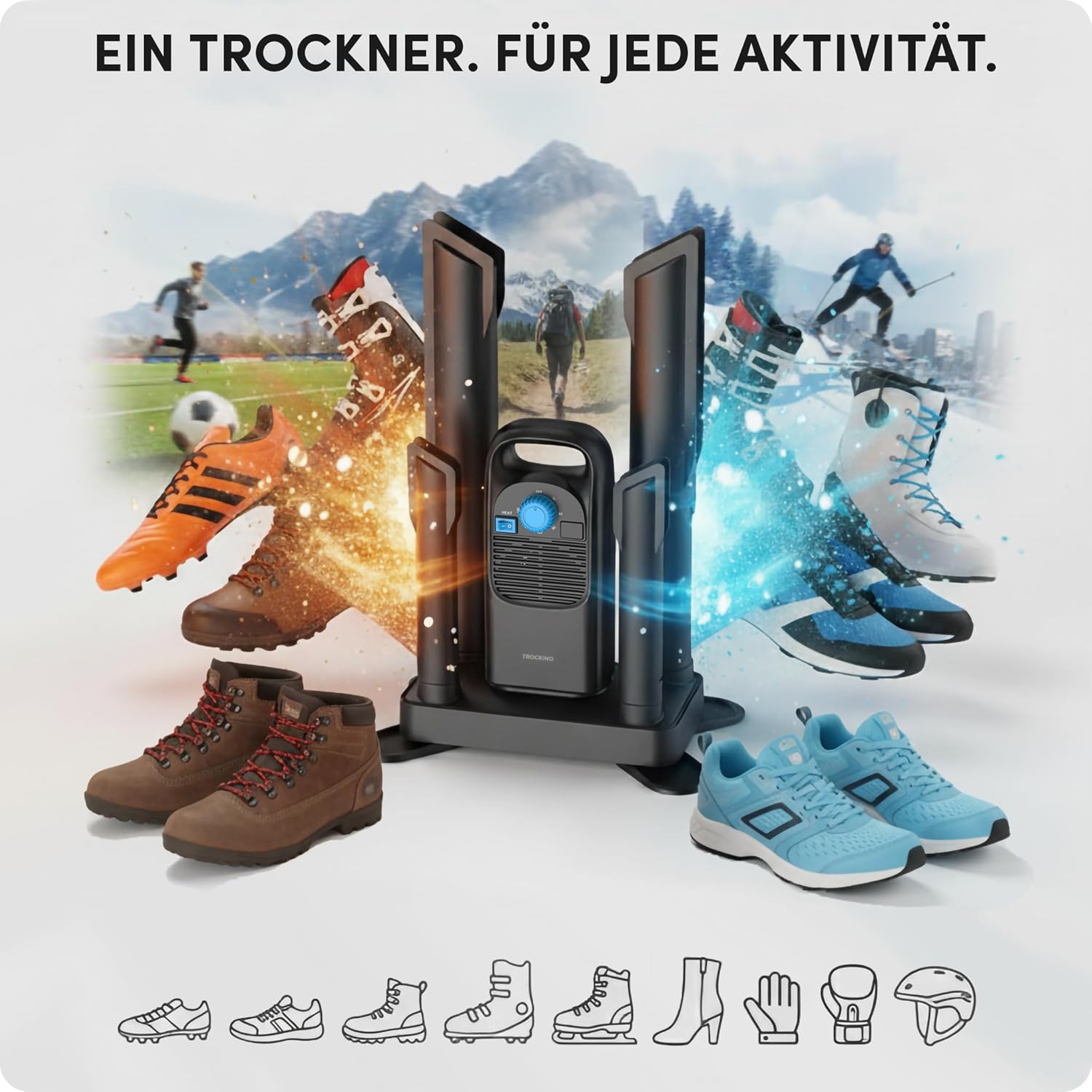 Elektrischer Schuhtrockner