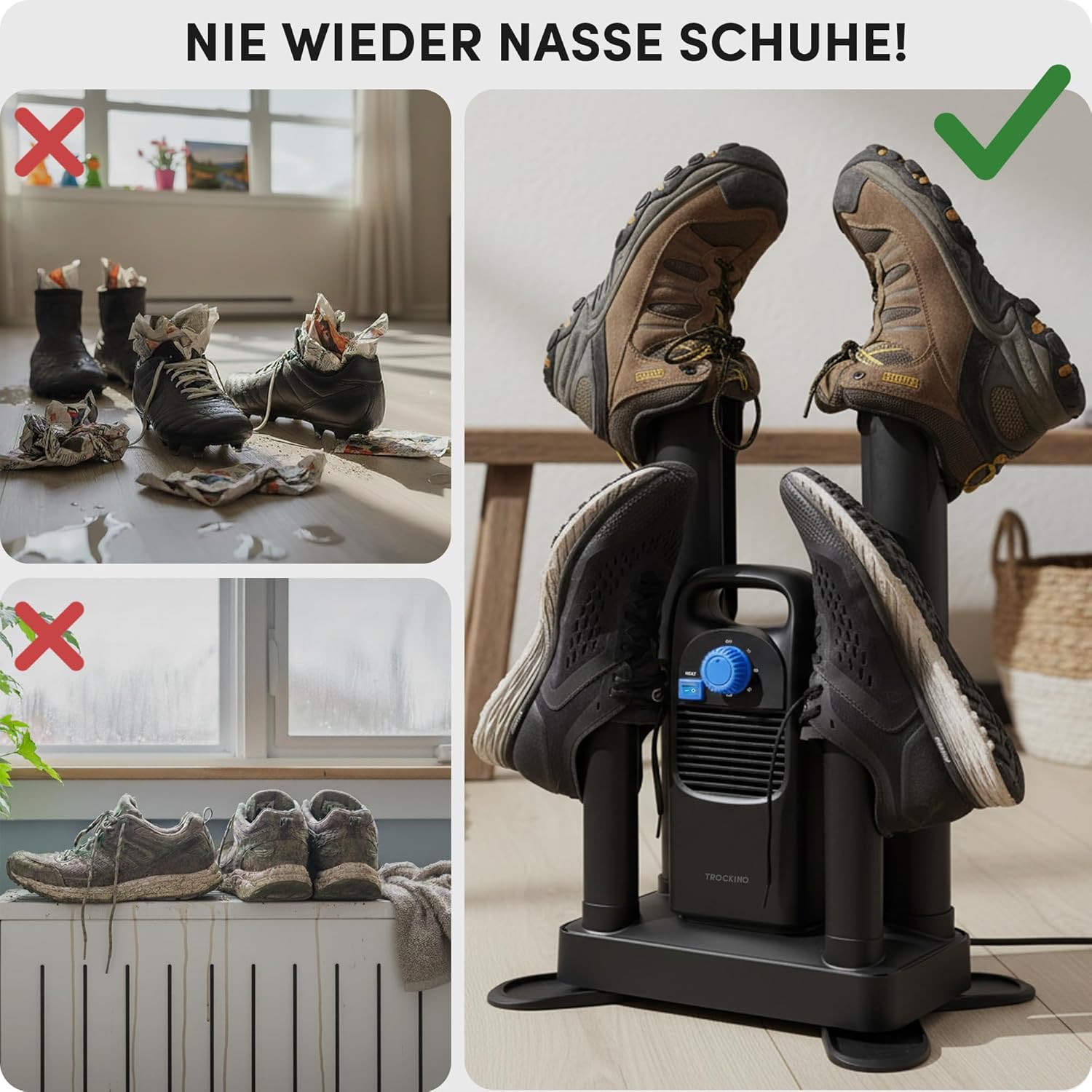 Elektrischer Schuhtrockner