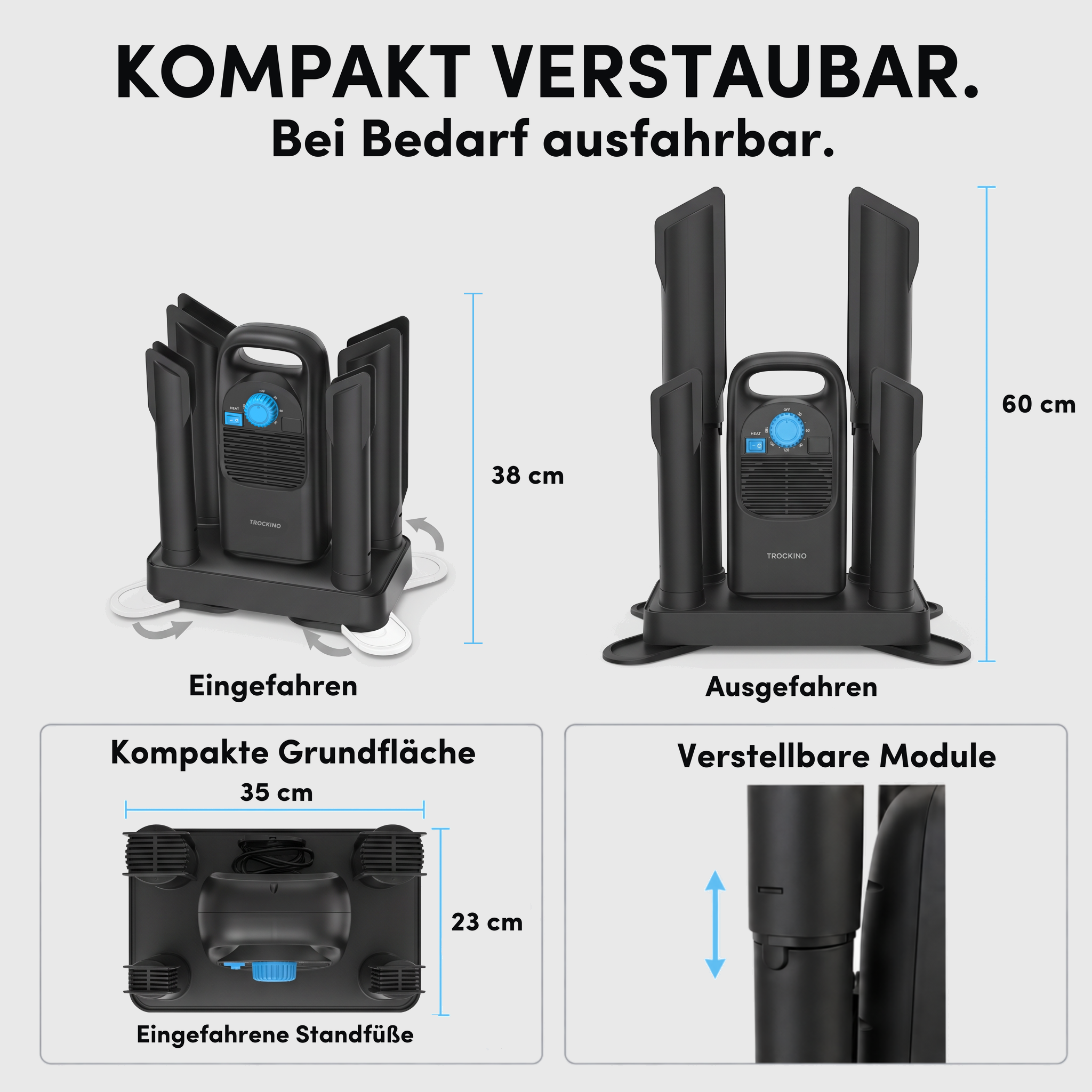 Elektrischer Schuhtrockner