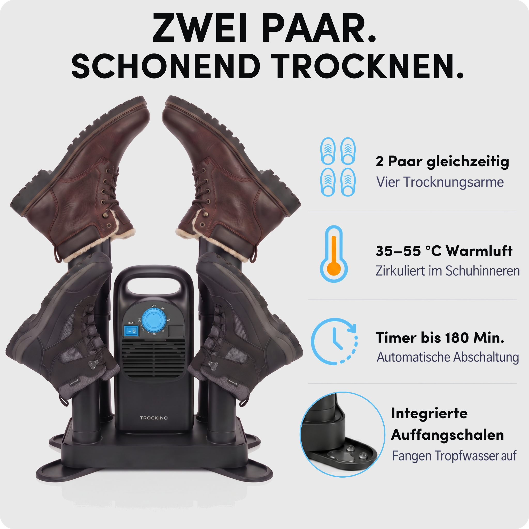 Elektrischer Schuhtrockner